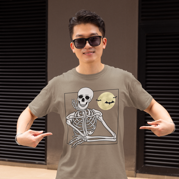 Men's Thinking Skeleton T-Shirt