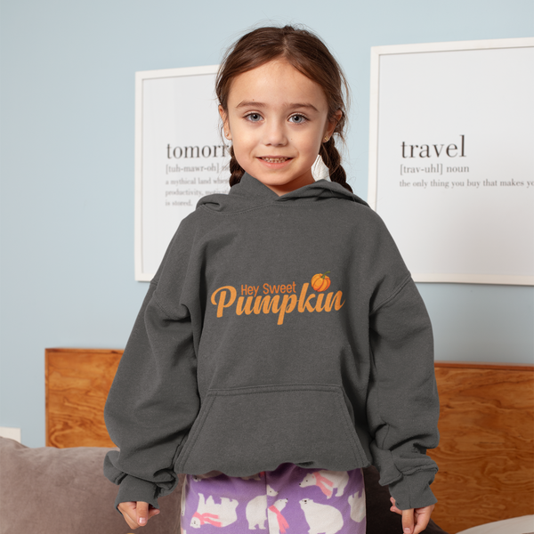 Girls' Pumpkin Hoodie