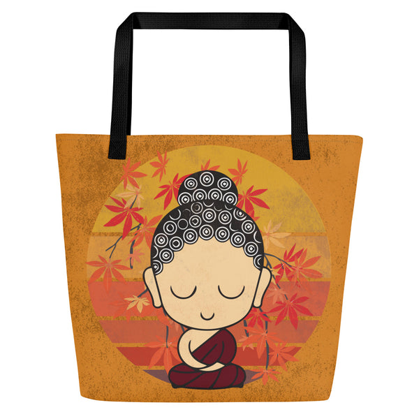 Little Buddha Tote Bag (Yellow)