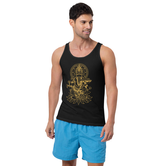 Unisex Ganesh Tank Top