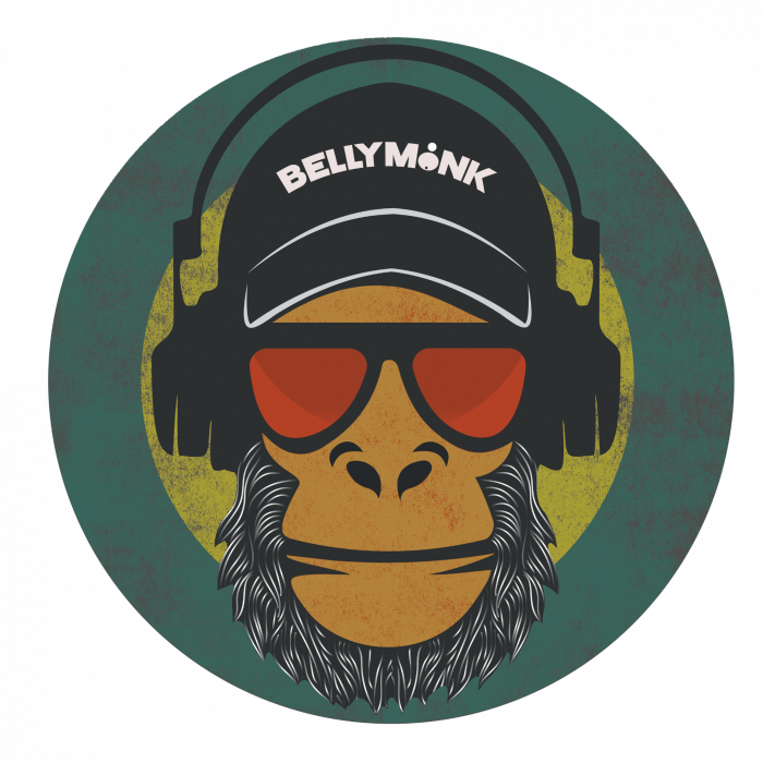 Jam Monkey- BG- All-Over Print Large Tote Bag - Image 2