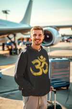 Om- Men's Hoodie - Image 3