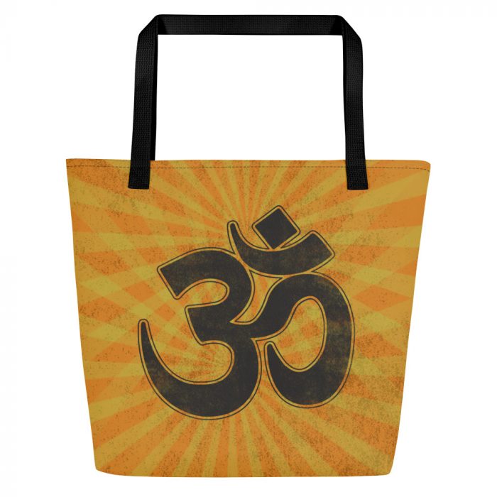 OM- All-Over Print Large Tote Bag - Image 5