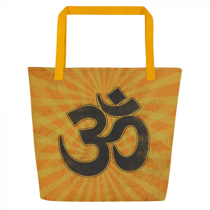 OM- All-Over Print Large Tote Bag - Image 7