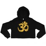 Om- Crop Hoodie - Image 4