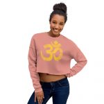 Om- Crop Sweatshirt - Image 3