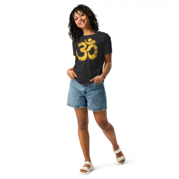 Om- Women's Relaxed T-Shirt - Image 3