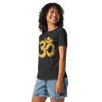 Om- Women's Relaxed T-Shirt - Image 4