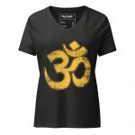 Om- Women’s relaxed v-neck t-shirt - Image 6