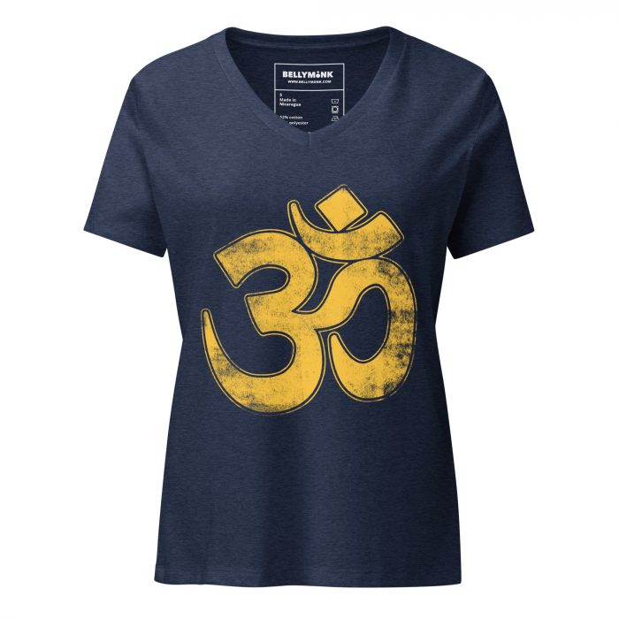 Om- Women’s relaxed v-neck t-shirt - Image 5