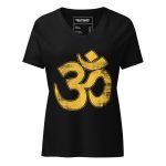 Om- Women’s relaxed v-neck t-shirt