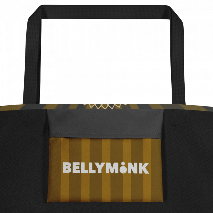 Ganesh- Gold Print- All-Over Print Large Tote Bag - Image 5