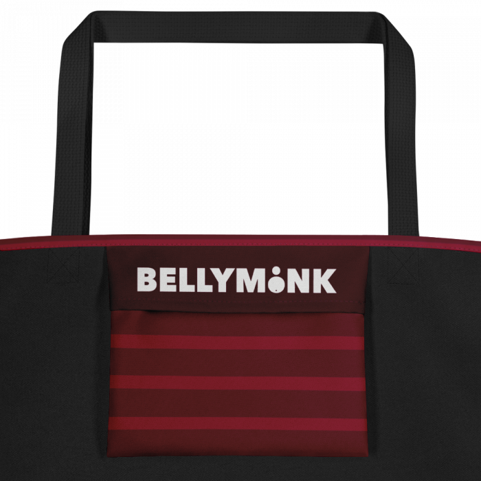 Ganesh- Red- All-Over Print Large Tote Bag - Image 6