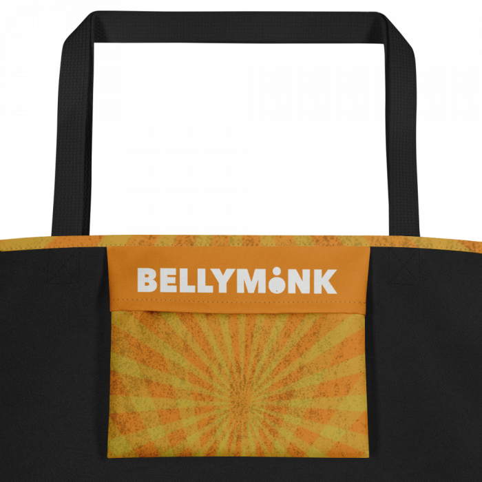 Ganesh- Yellow- All-Over Print Large Tote Bag - Image 7