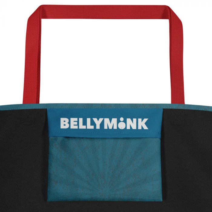 OM- Blue Print- All-Over Print Large Tote Bag - Image 6