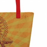 Ganesh- Yellow- All-Over Print Large Tote Bag - Image 4