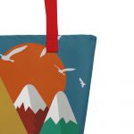 Mountain Calling- All-Over Print Large Tote Bag - Image 5
