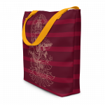 Ganesh- Red- All-Over Print Large Tote Bag - Image 3