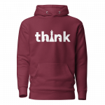 Think- Unisex Hoodie - Image 4