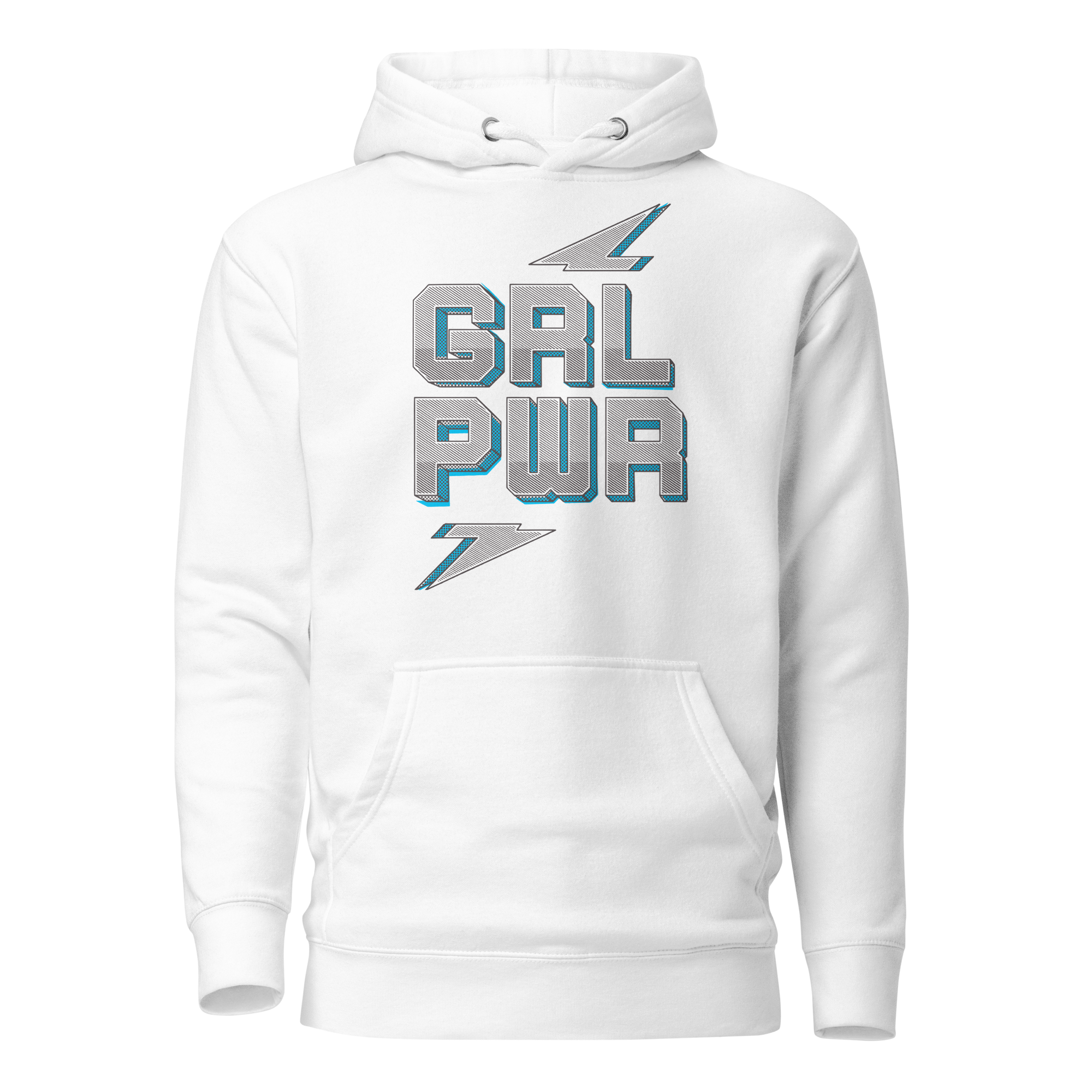 cotton-heritage-m2580-i-unisex-premium-pullover-hoodie-white-front-68c2c5da0d810.png Girl Power- Unisex Hoodie - Image 1