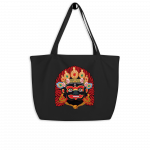 Kaal Bhairab- Large organic tote bag