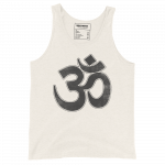 Om- Black Print- Tank Top