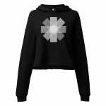 Asterisk- Women Crop Hoodie - Image 2