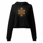 Endless Knot- Women Crop Hoodie - Image 2