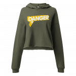 Danger- Women Crop Hoodie