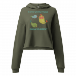 3 Little Birds- Women- Crop Hoodie - Image 3