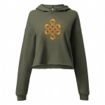 Endless Knot- Women Crop Hoodie