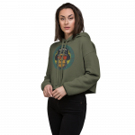 Bellymonk Monkey- Women Crop Hoodie - Image 2