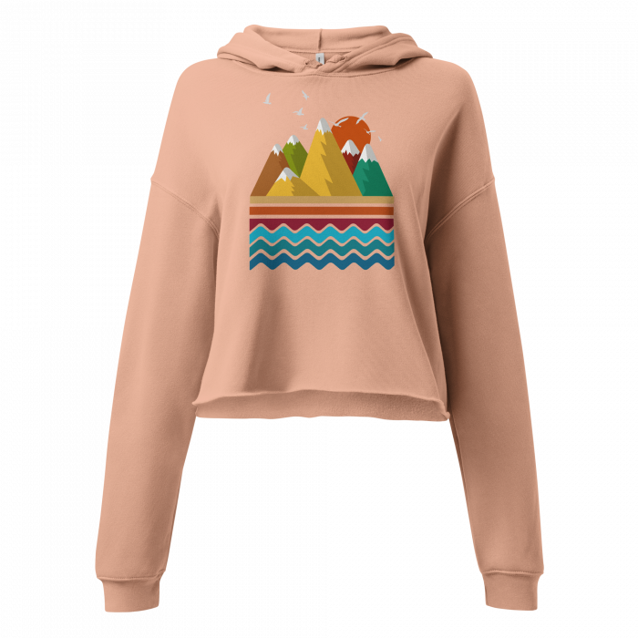 Mountain Calling- Women- Crop Hoodie - Image 5