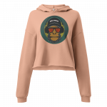 Bellymonk Monkey- Women Crop Hoodie - Image 5