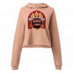 Kaal Bhairab- Women Crop Hoodie - Image 4