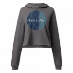 C’est La Vie- Women Crop Hoodie - Image 3