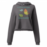 3 Little Birds- Women- Crop Hoodie - Image 4