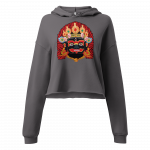 Kaal Bhairab- Women Crop Hoodie - Image 3
