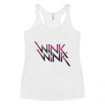 Wink Wink- Women's Racerback Tank - Image 7