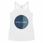 C’est La Vie- Women's Racerback Tank - Image 7