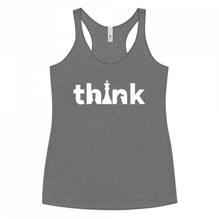 Think- Women's Racerback Tank - Image 6