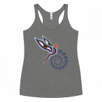 Peaceful Vision- Women's Racerback Tank - Image 4