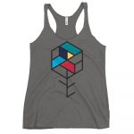 Maze Box- Women's Racerback Tank - Image 6