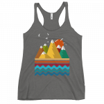 Mountain Calling- Women's Racerback Tank - Image 7