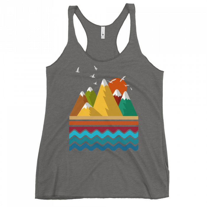 Mountain Calling- Women's Racerback Tank - Image 7