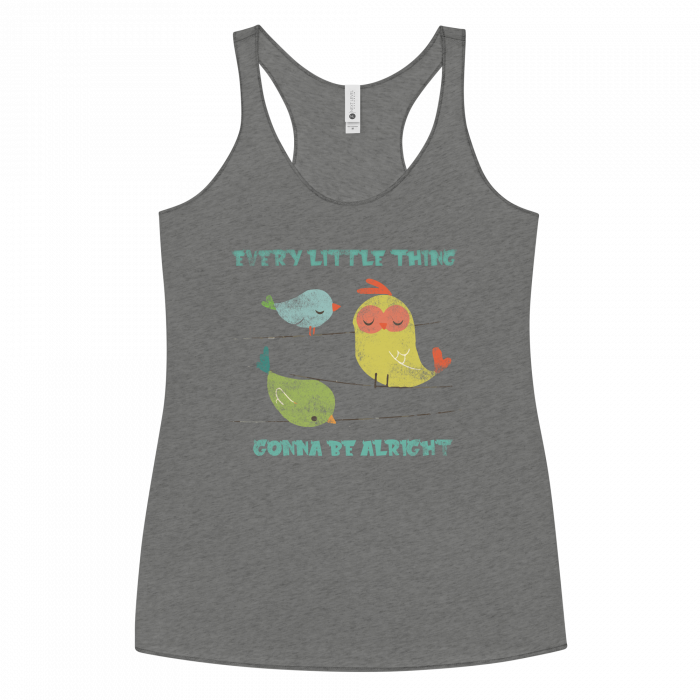 3 Little Birds- Women's Racerback Tank - Image 7
