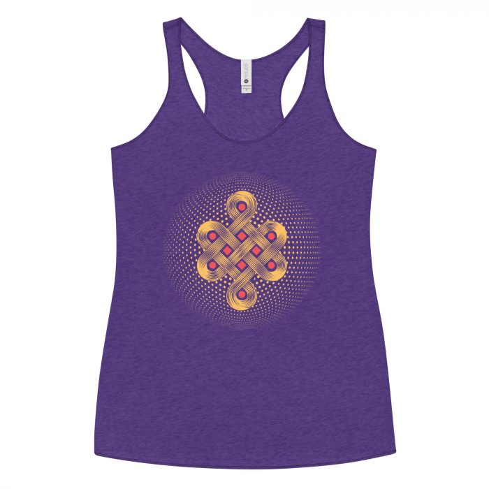 Endless Knot- Women's Racerback Tank - Image 4