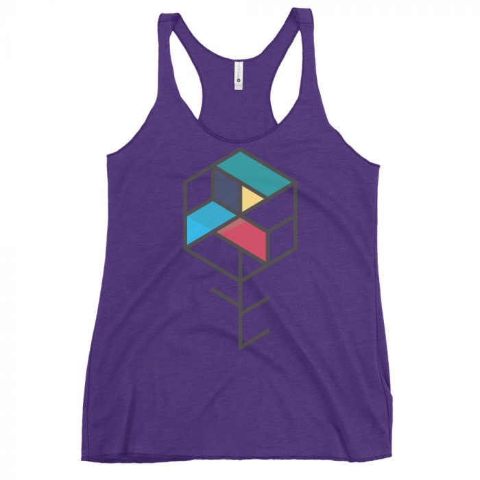 Maze Box- Women's Racerback Tank - Image 3