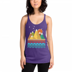 Mountain Calling- Women's Racerback Tank - Image 2