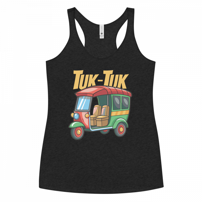Tuk Tuk- Women's Racerback Tank - Image 3